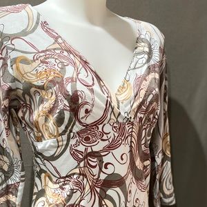 CAbi Swirl Design Shirt